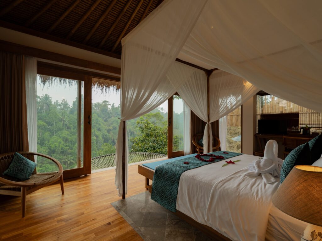 VILLA GITA MAHA Romantic honeymoon villa in Ubud with private pool, jungle views, and intimate tropical setting at Marangga Villas Bali